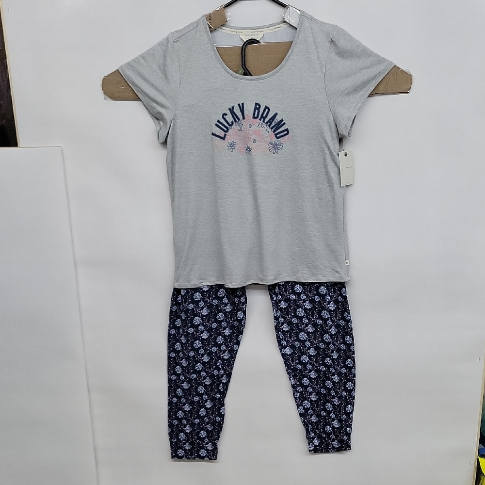 Lucky Brand Women's Pajamas - Gray and Blue